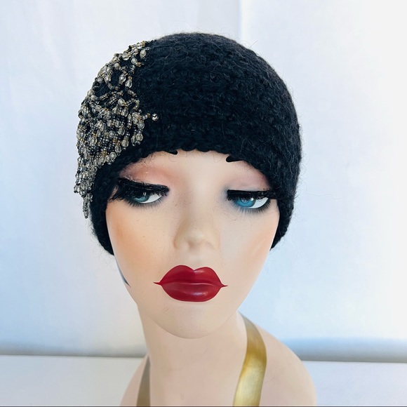 Roman Keflay Hand Crochet With Mohair & Brads - Picture 7 of 15